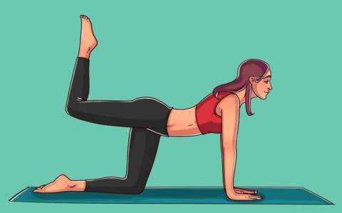 6 động tác triệt tiêu mỡ thừa